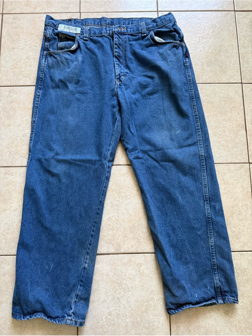 Armorex by Unifirst FR Mens Blue Jeans Size 42 x 32 Flame Resistant Work Pants